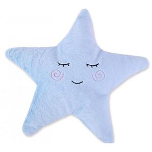 Polštářek pro děti ve tvaru hvězdy modré barvy, PKB1299 D001