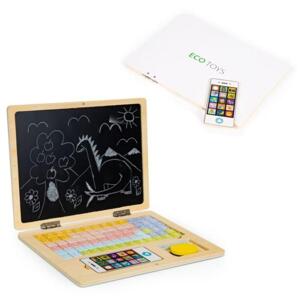 Notebook pro děti - magnetická vzdělávací tabule, Multi__G068 - WHITE