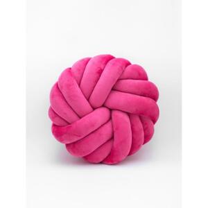 Růžový Super Soft uzlíkový polštář, PP432