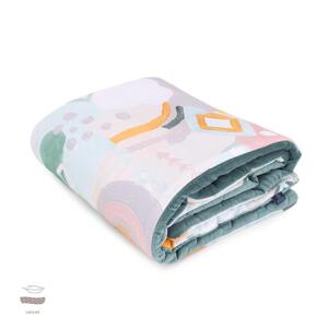 Teplá sametová deka z kolekce Pastelové vzory, MA2400 Pastel Gelato 100x150 cm
