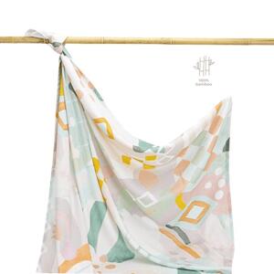 Letní bambusová deka z kolekce Pastelové vzory, MA2426 Pastel Gelato 100x120cm