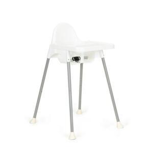 Židle na krmení 2 v 1 v bílé barvě, Multi__HA-007 WHITE