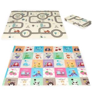 Oboustranná pěnová podložka pro děti, Multi__ECOEVA016