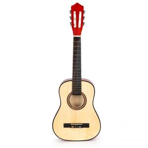 Dřevěná kytara v červené barvě pro děti, Multi__HX18022-30 CLASSIC