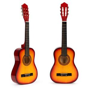 Dětská dřevěná kytara -86 cm, Multi__HX18026-34 NATURAL