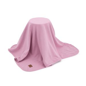 Bavlněná dětská deka růžové barvy, MA2527 Blush