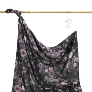 Bambusová letní deka z kolekce Tajemství květin, MA2560 Mystery of Flowers 100x120cm