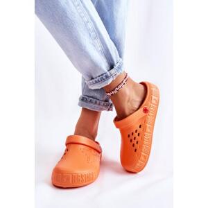 Oranžové kroksy Big Star pro dámy, II275005 ORANGE__21459-40 40