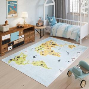 Dětský koberec se zvířecím motivem, TAP__9731 PRINT EMMA-160x230 160x230cm