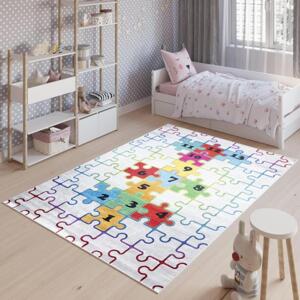 Dětský koberec s barevnými číslicemi, TAP__9731 PRINT EMMA-80x150 80x150cm