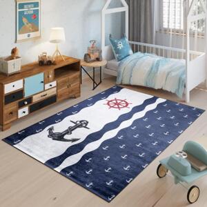Dětský koberec s námořnickým motivem, TAP__9731 PRINT EMMA-120x170 120x170cm