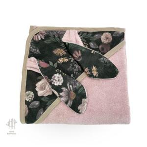 Dětský bambusový ručník z kolekce Tajemství květin, MA2545 Mystery of Flowers 90x125 cm