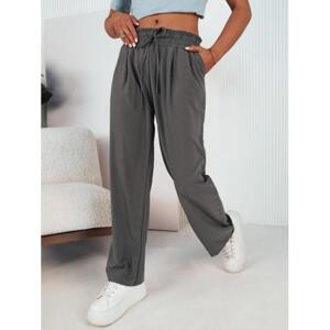 Dámské šedé volné kalhoty, uy2053-L/XL L/XL