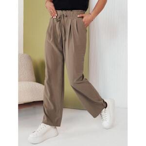 Olivové volné dámské kalhoty, uy2051-L/XL L/XL