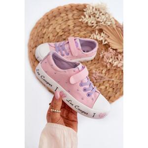Dívčí růžové tenisky Lee Cooper, LCW-24-02-2160 PINK__30840-30 30