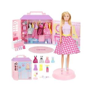 Panenka s domečkem s oblečením, MX__5902802918277