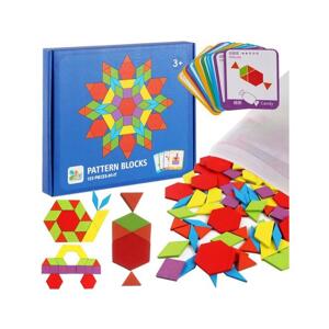 Naučné puzzle - geometrické tvary, MX__5900779940024