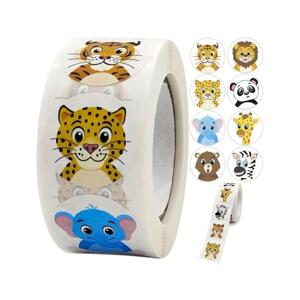 Dětské nálepky ZVÍŘÁTKA - 500 ks, MX__5900779948419