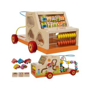 Dřevěné edukační auto pro děti, MX__5900779947276