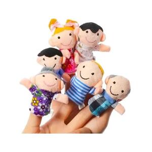 Sada 6 loutek - rodinka, MX__5900779945425