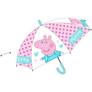Automatický transparentní deštník Peppa Pig v akci, SKL DDAZPEPAPIG