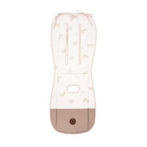 Dětská bavlněná vložka do kočárku MEMORY UNI - Medový zajíček, MA2974 Honey Bunny