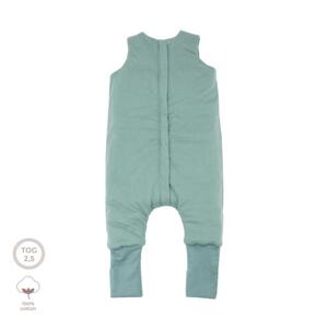 Dětský zelený spací pytel s kalhotami, MA2995 Sage M (2,5-6 let)
