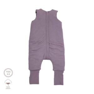 Fialový dětský spací pytel s kalhotami, MA2998 Berry Mousse S (1-3 let)