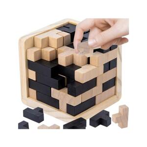 Dřevěná skládačka - hlavolam, MX__5900779953826