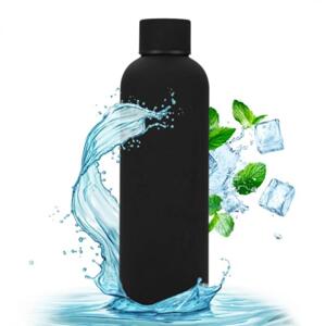Nerezová černá termoska - 500 ml, BD46CZ