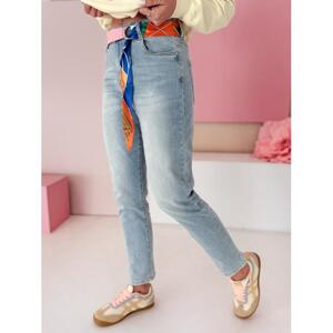 Světle modré dámské mom fit džíny UY2470, uy2470-XL XL