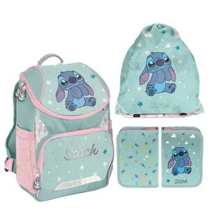Školní STITCH set prémiové aktovky, kapsy a penálu, RUKS__DS25FF-575 SKL10