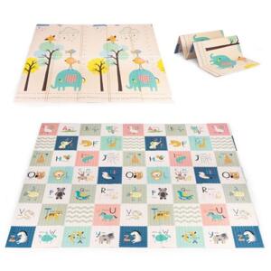 Dětská pěnová podložka s abecedou - 200x180 cm, Multi__ECOEVA023