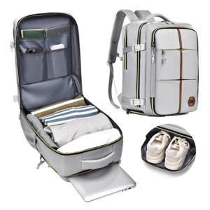 Šedý voděodolný cestovní batoh, PL180