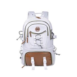 Sportovní voděodolný batoh šedé barvy, PL181