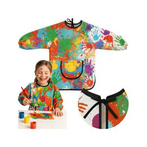 Ochranná malířská zástěra pro děti ve věku 4-6 let, MX__5900779957541