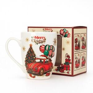 Vánoční hrnek v ozdobné krabičce - 350 ml, KB32WZ2