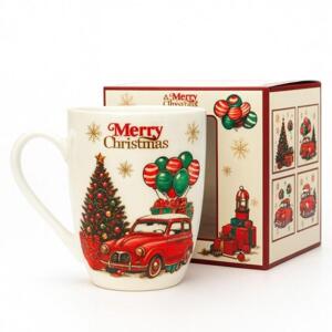 Vánoční hrnek v ozdobné krabičce - 350 ml, KB32WZ4