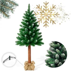 Zasněžený umělý vánoční stromeček - smrk 150 cm, CHO08 L