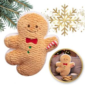 Sametový polštář ve tvaru perníku - 45 cm, PDS17