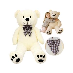 Plyšový medvěd s mašlí - 140 cm, MX__5900779961180