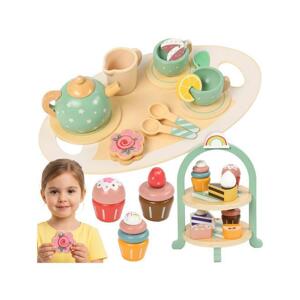 Dětská čajová souprava + stojan na muffiny, MX__5900779959088 L