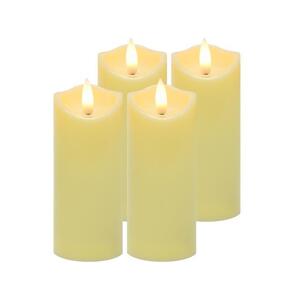 Sada LED svíček 12,5x5 cm - 4 ks, MX__5900779959446