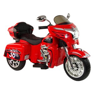 Dětská elektrická motorka Goldwing červená