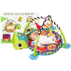 Lean Toys Hrací deka želvička 3v1