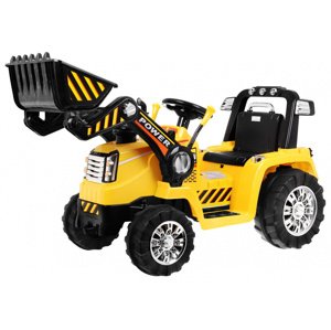 Ramiz dětský elektrický traktor s nakládací lžící 2,4GHz žlutý