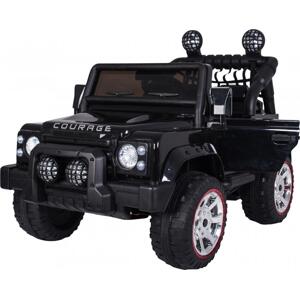 Ramiz Elektrické autíčko Jeep Rover Courage, FM rádio, EVA kola černé