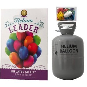 Helium do balónků s 50 balónky