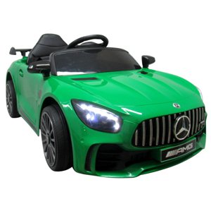 Dětské elektrické autíčko Mercedes AMG GTR zelené