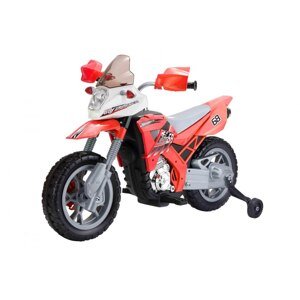 Ramiz Dětská elektrická motorka Cross červená